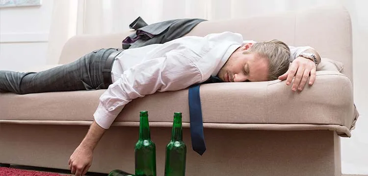 alkohol schlafen