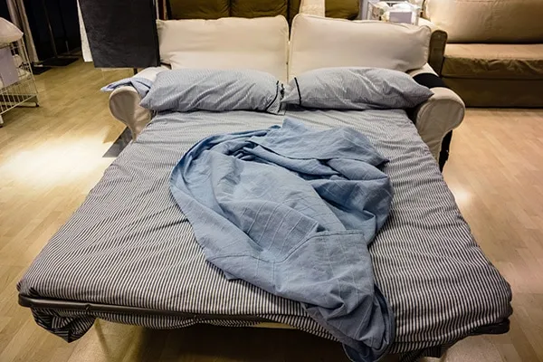 ausziehbett test