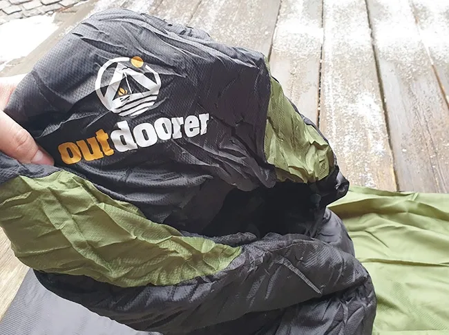 schlafsack von outdoorer im test