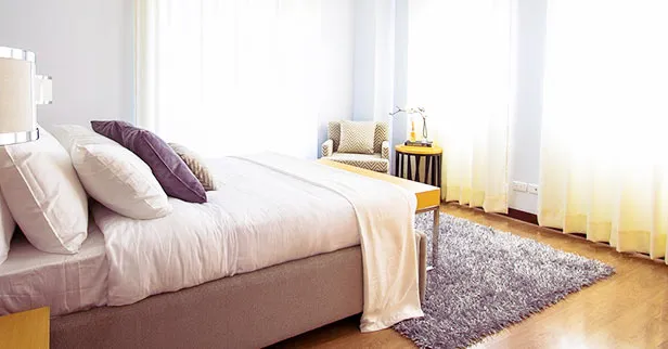 licht und pflanzen im schlafzimmer