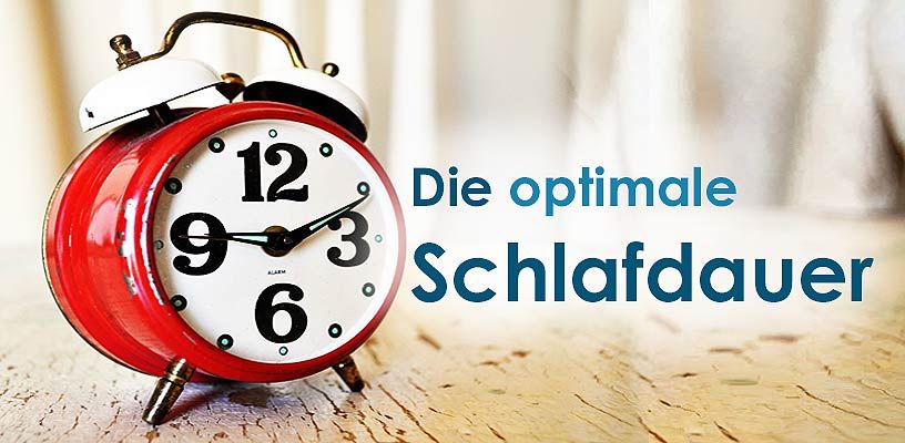 So lange sollte gesunder Schlaf dauern